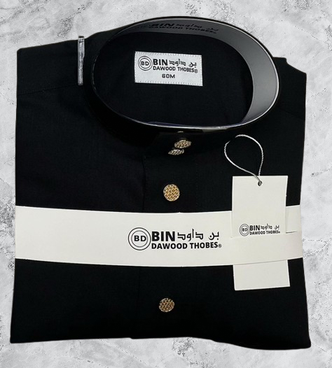 BIN DAWOOD THOBES BLACK