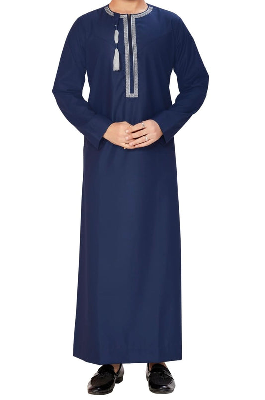 MD NO 1 (SIZE 32 - 62)  BIN DAWOOD THOBES. NAVY BLUE