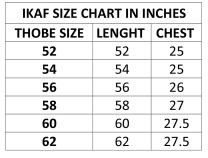 IKAF OMANI THOBES