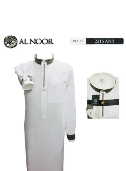(M2316) LIGHT CREAM AL NOOR